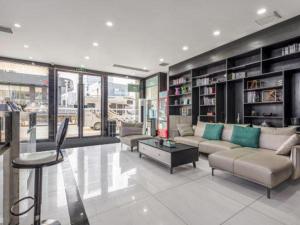 Posezení v ubytování Xana Hotelle Suqian Soho Ginza Branch