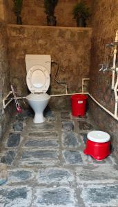 Koupelna v ubytování Miller's Cafe and Cottage