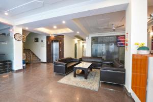 Χώρος καθιστικού στο Hotel Ring Roll Inn