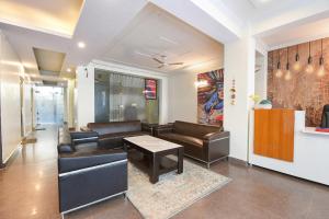 Χώρος καθιστικού στο Hotel Ring Roll Inn