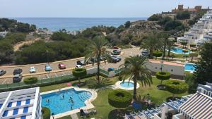 Bazén v ubytování Precioso apartamento con vistas al mar y piscina en Mojácar nebo v jeho okolí