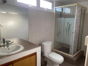 Ένα μπάνιο στο Wolmar bungalows