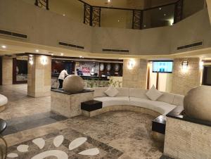 Khu vực ghế ngồi tại Rosa Boho Hotel And Aqua Park