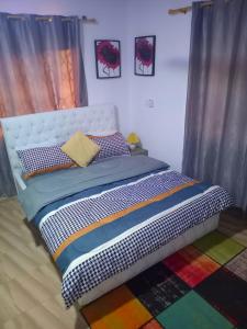 Postel nebo postele na pokoji v ubytování Master Home