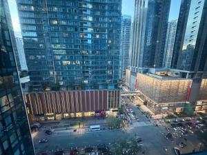 Vista general de Manila o vista desde el departamento