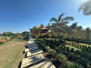 Zahrada ubytování Alpine Resort