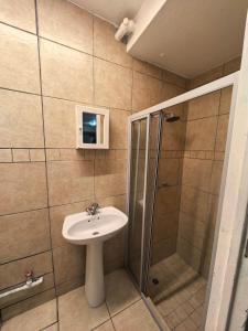 Et badeværelse på Unit 47 Oceanic