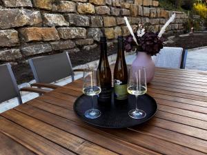 Drinks på Ferienwohnungen Auszeit Taubertal