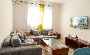 Χώρος καθιστικού στο Lagoon Suites