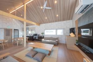 Μια τηλεόραση ή/και κέντρο ψυχαγωγίας στο HIGASHIKAWA Villa 瑞月