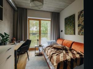 Voodi või voodid majutusasutuse Sume by Larsen toas