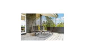 Balkón nebo terasa v ubytování Beautiful Home In Løkken With Sauna