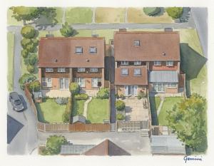 Hoone, kus puhkemaja asub