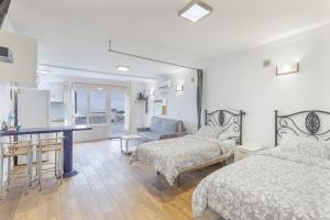 Ένα ή περισσότερα κρεβάτια σε δωμάτιο στο Casa Lea Artenara