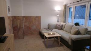 Posezení v ubytování Fewo Am Skihang Eg