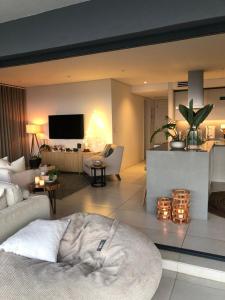 Et tv og/eller underholdning på Balize 3-bedroom apartment