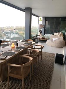 Et opholdsområde på Balize 3-bedroom apartment + 18 billeder