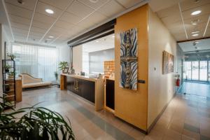 Zona de hol sau recepție la Hotel Jeruzalem