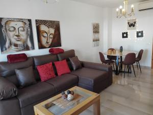 Et opholdsområde på Calle Cártama