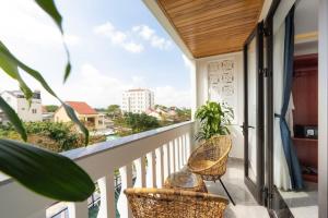 Μπαλκόνι ή βεράντα στο Eco Hotel Hoi An