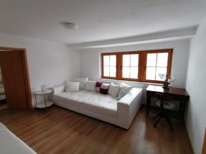 Postel nebo postele na pokoji v ubytování Elbblick + 3 fotografie