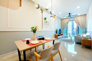 Istumisnurk majutusasutuses Moonway Luxury Suites At TM KLCC City Center