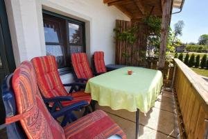 Posezení v ubytování Am Rückerlhof Moni