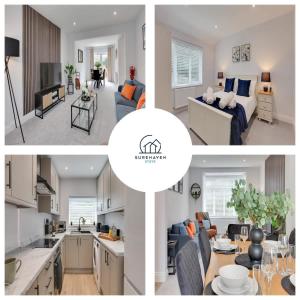 Köök või kööginurk majutusasutuses 3 Bed Sleeps 5 Private Parking Garden