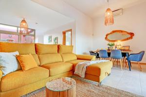 Χώρος καθιστικού στο Villa sunrise- a restful getaway