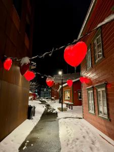 Bygningen som lejligheden ligger i