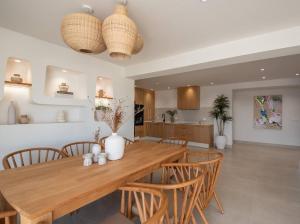 Kuchyň nebo kuchyňský kout v ubytování casa mediterranea