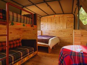 - une chambre avec 2 lits superposés dans une cabine dans l'établissement Westacre Bradmoor & 4 Ton, à Narborough