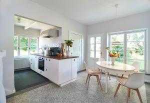 Η κουζίνα ή μικρή κουζίνα στο Große Atelierwohnung Barrierefrei