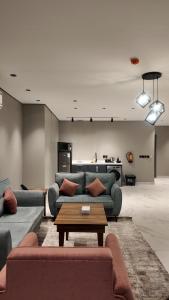 Posezení v ubytování Merya Chalets - Al Shafa