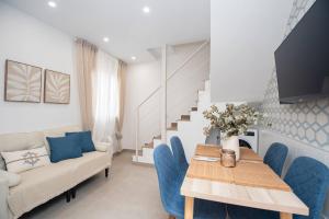 Posezení v ubytování Cabaña del mar