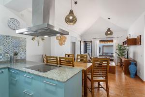 Køkken eller tekøkken på Villa Alfredina