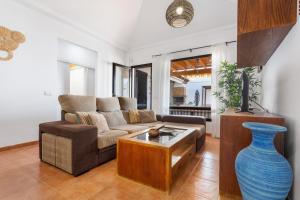 Et opholdsområde på Villa Alfredina