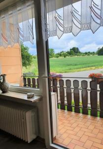 Balkón nebo terasa v ubytování Naturblick