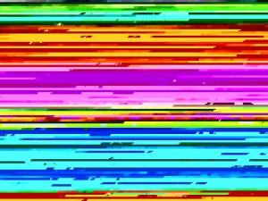 une pile de lignes couleur arc-en-ciel dans l'établissement Holiday Home Malfred - 500m from the sea by Interhome, à Odder