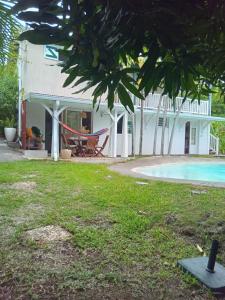 Zahrada ubytování Lagon privé du Diamant