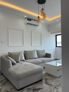 Χώρος καθιστικού στο T2 arrendamento diário