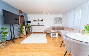 Χώρος καθιστικού στο D Apartments Čadca Centrum