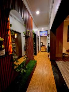 Μια τηλεόραση ή/και κέντρο ψυχαγωγίας στο Canaan Apartment