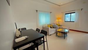 Χώρος καθιστικού στο Meraki Casa