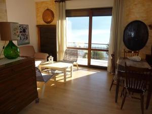 Posezení v ubytování Casa Luna