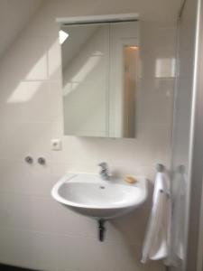 Koupelna v ubytování Gemütliches Apartment Im Dachgeschoss