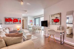 Et tv og/eller underholdning på Apartman Island Beauty 2