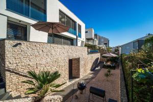 Bygningen som lejligheden ligger i