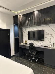 TV/trung tâm giải trí tại The Residence hotel and suite