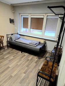 Ένα ή περισσότερα κρεβάτια σε δωμάτιο στο Monteur-Haus Lübeck Berlin Pankow, Reinickendorf, Glienicke-Nordbahn +3 φωτογραφίες